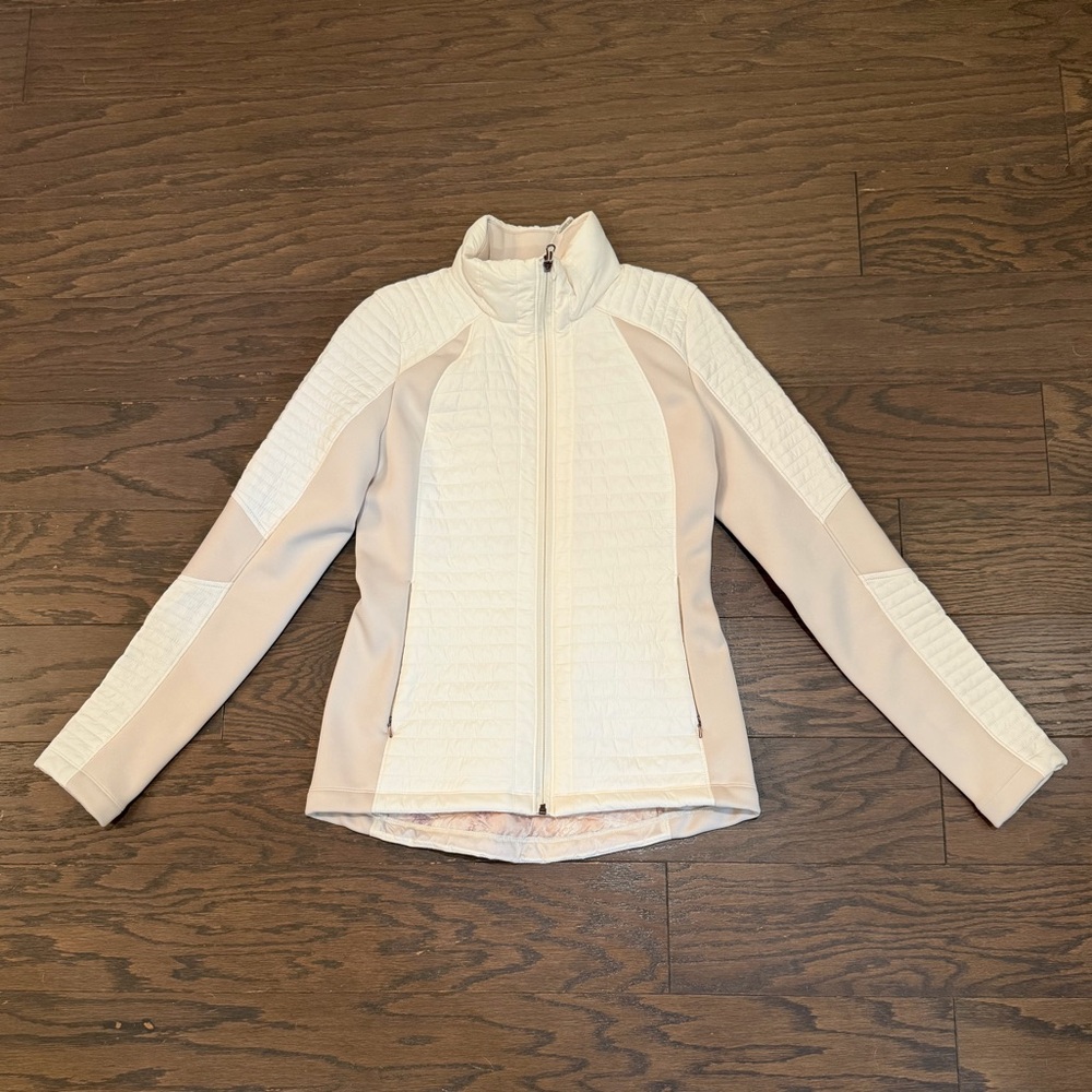 CALIA by Carrie Underwood Hybrid PufferJacket in Cameo Rose Size XS